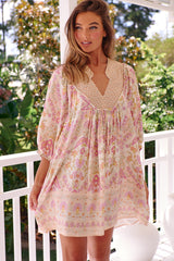 Bohemian Mini Dress - Lily Vine