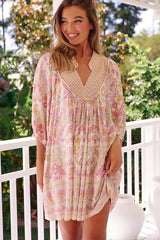 Bohemian Mini Dress - Lily Vine