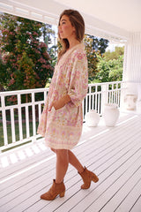 Bohemian Mini Dress - Lily Vine