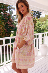 Bohemian Mini Dress - Lily Vine