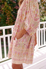 Bohemian Mini Dress - Lily Vine
