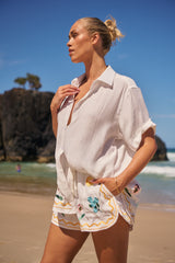 Cove Shirt - Etherea Embroidered