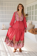 Teresa Lace Maxi Dress - Zelie