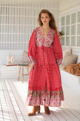 Teresa Lace Maxi Dress - Zelie