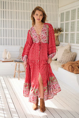 Teresa Lace Maxi Dress - Zelie