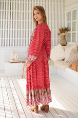 Teresa Lace Maxi Dress - Zelie