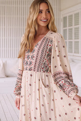 Carmen Maxi Long sleeve - Dixie