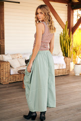 Jilly Maxi Skirt-Scales ~ Free People