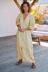 Ivy Midi Dress - Daylilies