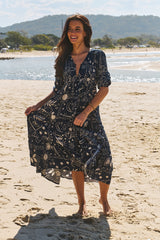 Eve Midi Dress - Elements