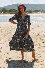 Eve Midi Dress - Elements