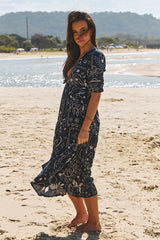 Eve Midi Dress - Elements