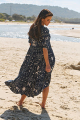 Eve Midi Dress - Elements