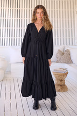 Teresa Maxi Dress - Onyx