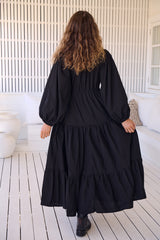 Teresa Maxi Dress - Onyx