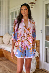 Brinley Playsuit - French Rose