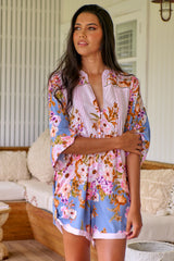 Brinley Playsuit - French Rose