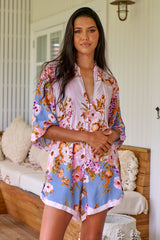 Brinley Playsuit - French Rose