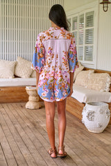 Brinley Playsuit - French Rose