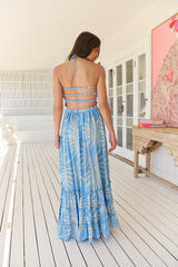 Opi Maxi Dress - Floating Palms