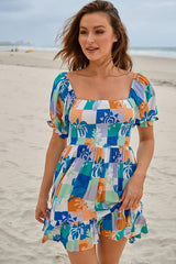Louise Mini Dress - Tides