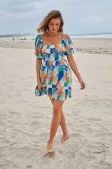 Louise Mini Dress - Tides