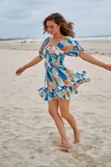 Louise Mini Dress - Tides