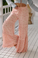 Emmaline Tiered Pull-On Pants ~ Free People
