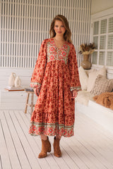 Eve Midi Dress - Lillianna