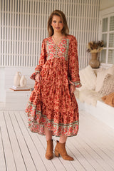 Eve Midi Dress - Lillianna