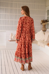 Eve Midi Dress - Lillianna