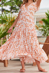 Melissa Maxi Dress - Apricot Prairie