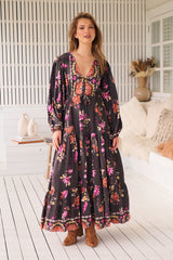 Teresa Maxi Dress - Monarch Bloom