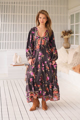 Teresa Maxi Dress - Monarch Bloom