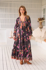 Teresa Maxi Dress - Monarch Bloom