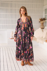 Teresa Maxi Dress - Monarch Bloom