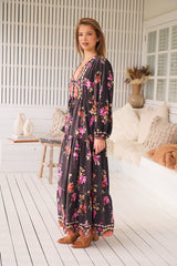 Teresa Maxi Dress - Monarch Bloom