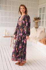 Teresa Maxi Dress - Monarch Bloom