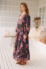 Teresa Maxi Dress - Monarch Bloom