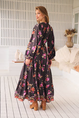 Teresa Maxi Dress - Monarch Bloom