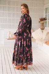 Teresa Maxi Dress - Monarch Bloom