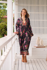 Boheme Midi Dress - Monarch Bloom
