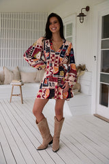 Jayde Mini Dress - Barossa