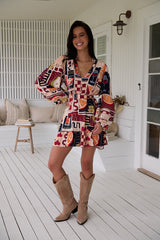 Jayde Mini Dress - Barossa