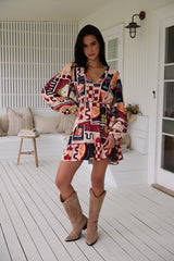 Jayde Mini Dress - Barossa