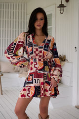 Jayde Mini Dress - Barossa