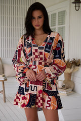 Jayde Mini Dress - Barossa