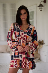 Jayde Mini Dress - Barossa