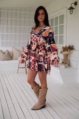 Jayde Mini Dress - Barossa