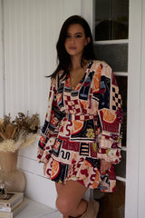 Jayde Mini Dress - Barossa